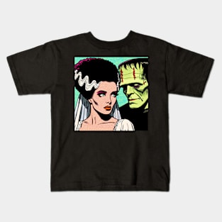 Bride of Frankenstein Kids T-Shirt